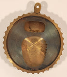 Vintage Heavy Brass Bottle Cap Shaped Bottle Opener