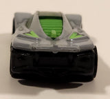 2011 Hot Wheels Wall Tracks Display Rack Side Draft Grey Die Cast Toy Car Vehicle