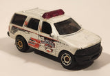 2012 Matchbox MBX Arctic Ford Expedition White Die Cast Toy Car Vehicle