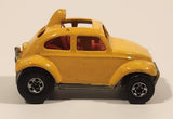 1989 Hot Wheels Auto Magic Baja Bug Volkswagen VW Beetle Metalflake Gold Die Cast Toy Car Vehicle