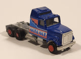 Vintage Majorette Super Movers Kenworth Semi Truck Miami Vice Blue 1/87 Scale Die Cast Toy Car Vehicle