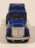 Vintage Majorette Super Movers Kenworth Semi Truck Miami Vice Blue 1/87 Scale Die Cast Toy Car Vehicle