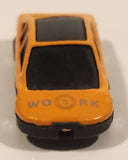 Unknown Brand Work Orange Die Cast Toy Car Vehicle