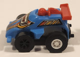 Unknown Brand 500Z Blue Pullback Miniature Plastic Toy Race Car Vehicle