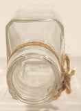 Vintage Kuowow's Powder Heavy Embossed Glass Bottle