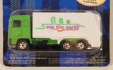 Toy Galaxy Yatming No. 2300 DAF 95 Series Save The Earth Garbage Dump Truck Green Die Cast Toy Truck Vehicle New in Package