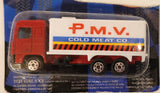 Toy Galaxy Yatming No. 2300 DAF 95 Series P.M.V. Cold Meat Co. Refrigeration Truck Red Die Cast Toy Truck Vehicle New in Partial Package