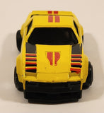 Unknown Brand No. 8308 Camaro Z-28 #N33 Yellow Pull Back Die Cast Toy Car Vehicle