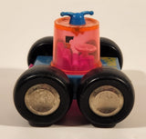 Rare Vintage Buddy L Moon Buggy Blue and Pink Die Cast Toy Car Vehicle