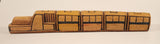 Calea Ferată din Moldova CFM Train 13 1/2" Hand Carved Wood Toy