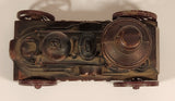 Vintage 1974 Banthrico Fire Truck Steam Engine Train Locomotive Copper Coin Bank