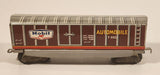 Vintage TN Nomura Japan Mobil Pegasus Automobile T-645 Brown Box Car Tin Toy Train Car Vehicle