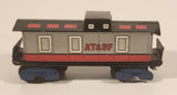 Vintage Straco Nomura Japan Atchison, Topeka and Santa Fe Railway AT&SF Caboose Tin Toy Train Car Vehicle