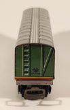Vintage TN Nomura Japan Santa-Fe 1648 Refrigerated Box Car Green Tin Toy Train Car Vehicle