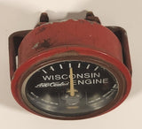 Vintage Faria Wisconsin Air Cooled Engine -15 to 15 Amps Ammeter Gauge Uncasville Conn, U.S.A.