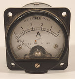 Vintage Toyo Tokyo Japan Analog Amp Ammeter Gauge M 0-17 Class 2.5 Est 1000V