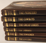 The Old West Time Life Book Series Leather Hard Cover 6 of 26 Volumes