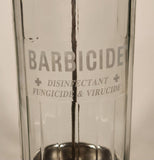 King Research Inc. Barbicide Disinfectant Fungicide & Virucide Glass Barber Tools Comb Jar with Lid