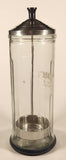King Research Inc. Barbicide Disinfectant Fungicide & Virucide Glass Barber Tools Comb Jar with Lid