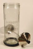 King Research Inc. Barbicide Disinfectant Fungicide & Virucide Glass Barber Tools Comb Jar with Lid