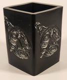 Nova Stone Atlantic Canada Aboriginal Native Orca Killer Whale Black Soapstone Pen Holder