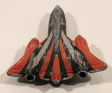 2000 Matchbox Skybusters SB-29 Lockheed Martin SR-71 Blackbird Fighter Jet Airplane Black and Red Die Cast Toy Aircraft