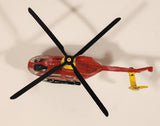 Siku Helicopter County Air Ambulance Red Die Cast Toy Aircraft Busted Off Rear Wing