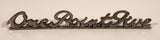 Rare Vintage Riley One Point Five Metal Emblem Nameplate Badge Logo OEM AJW