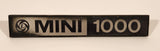 Leyland Mini 1000 Metal Emblem Nameplate Badge Logo OEM CEM5 CZH1269 CZH1308 CZH713 CZH1381