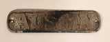 Rare Antique Austin Metal Emblem Nameplate Badge Logo OEM