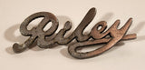Rare Vintage Riley Metal Emblem Nameplate Badge Logo OEM AJW