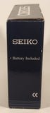 Vintage Seiko Rotating Desk Clock Model QHG355F New in Box