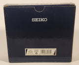 Vintage Seiko Rotating Desk Clock Model QHG355F New in Box