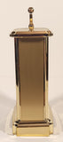 Vintage Bulova Quartz Westminster Melody Gold Tone Carriage Clock Model B7454 New in Box