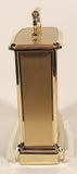 Vintage Bulova Quartz Westminster Melody Gold Tone Carriage Clock Model B7454 New in Box