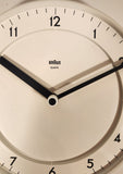 Rare Vintage 1985 Braun Quartz Wall Clock Model ABK 20 New in Box