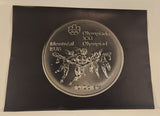 1976 Montreal Olympics XXI 10 Dollars Commemorative Coin 12" x 16" Advertisement Poster