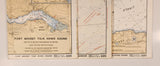1993 Canadian Hydrographic Service Straight Of Georgia Sunshine Coast Vancouver Harbour To/A Isolation Sound Map Package
