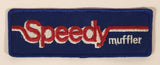 Speedy Muffler 1 3/4" x 5" Embroidered Fabric Patch Badge