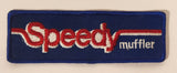 Speedy Muffler 1 3/4" x 5" Embroidered Fabric Patch Badge