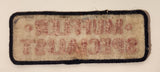 Speedy Muffler "Muffler Specialist" 1 1/2" x 4" Embroidered Fabric Patch Badge