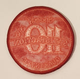 Speedy Muffler 110% Satisfaction Guaranteed Red 3" Embroidered Fabric Patch Badge