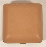 Vintage Westclox Home N Away Japan Brown Cased Travel Pocket Wind-Up Alarm Clock