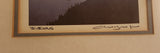 Peter and Traudl Markgraf "Evening" 10 3/4" x 12 1/8" Framed Art Print