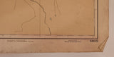 Vintage 1970 Canadian Hydro Graphic Service Masset Sound And Inlet British Columbia 29" x 42" Paper Map