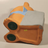 Vintage Zellers Zeddy Teddy Bear Mascot 6 3/4" Ceramic Kitchen Tool Caddy Holder