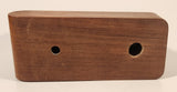 Rare Antique Blessing Metal Bird Wood Based Wind Up Alarm Desk Clock Made in West Germany