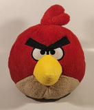 2010 Commonwealth Toy & Novelty Co. Angry Birds Red Bird 9" Stuffed Plush Toy