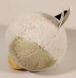 2010 Commonwealth Toy & Novelty Co. Angry Birds White Bird 6" Stuffed Plush Toy