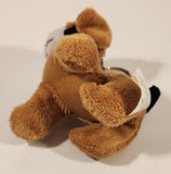 Allstar Distributing Inc Brown Dog 4" Stuffed Plush Toy Keychain